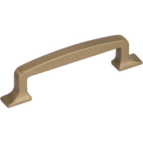 Westerly 3-3/4 Inch Center to Center Golden Champagne Cabinet Pull (Handle), (Set of 6)
