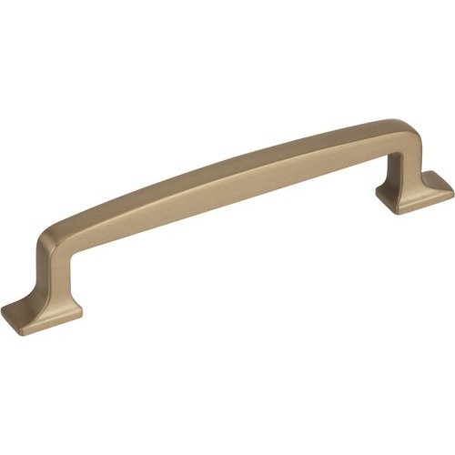 Westerly 5-1/16 Inch Center to Center Golden Champagne Cabinet Pull (Handle), (Set of 4)