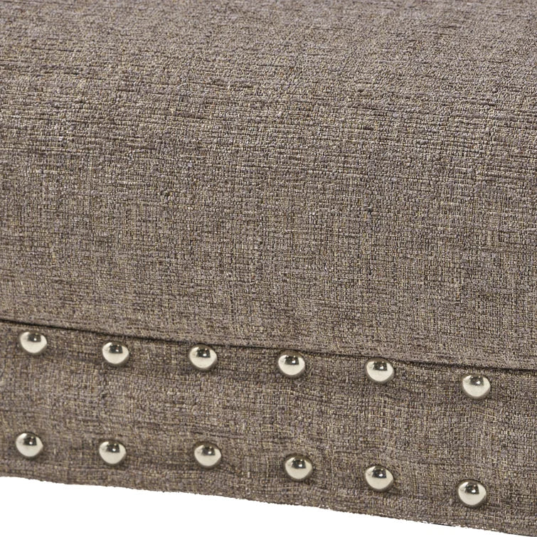 Babbi 36'' Wide Tufted Rectangle Standard Ottoman