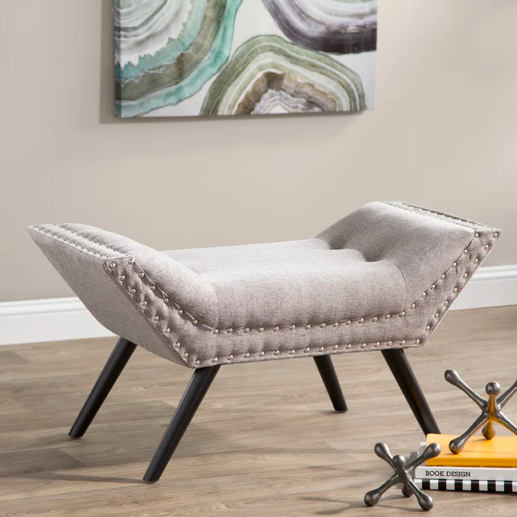 Babbi 36'' Wide Tufted Rectangle Standard Ottoman