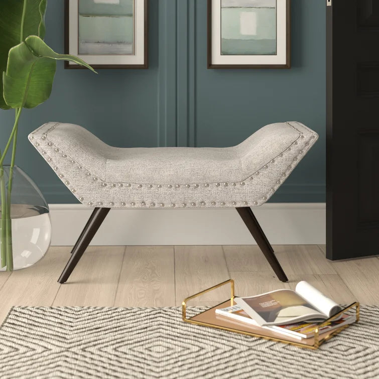 Babbi 36'' Wide Tufted Rectangle Standard Ottoman
