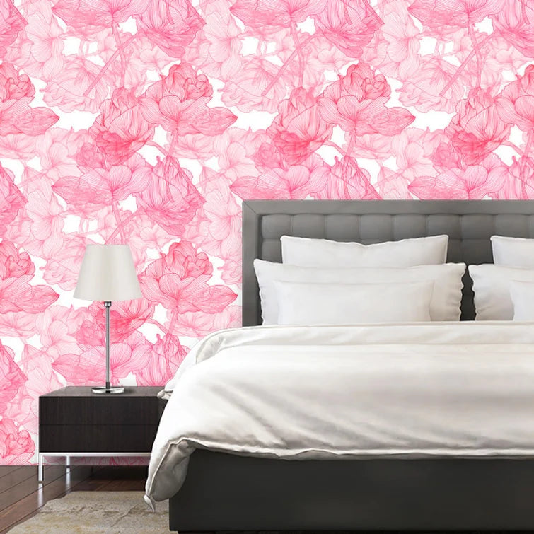 24" W x 48" L Babson Motif Removable Peel and Stick Wallpaper Panel