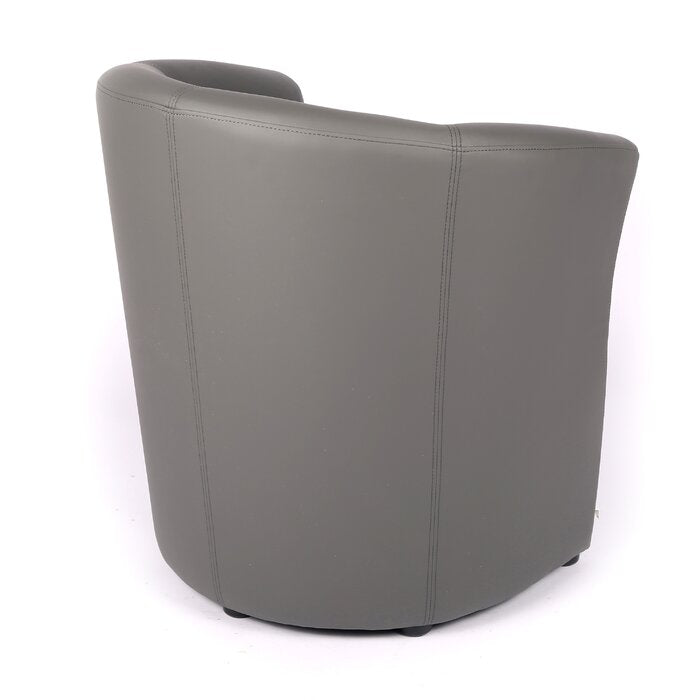 Babumba 27.2'' Wide Barrel Chair and Ottoman