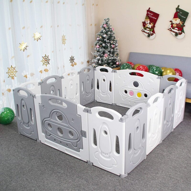 Baby Playpen Foldable Activity Centre Safety Gate *AS-IS*