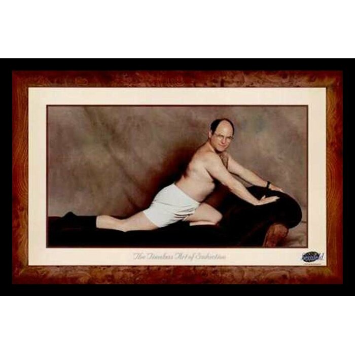 'George Costanza (the Timeless Art of Seduction)' - Picture Frame Photograph Print on Paper EE1176