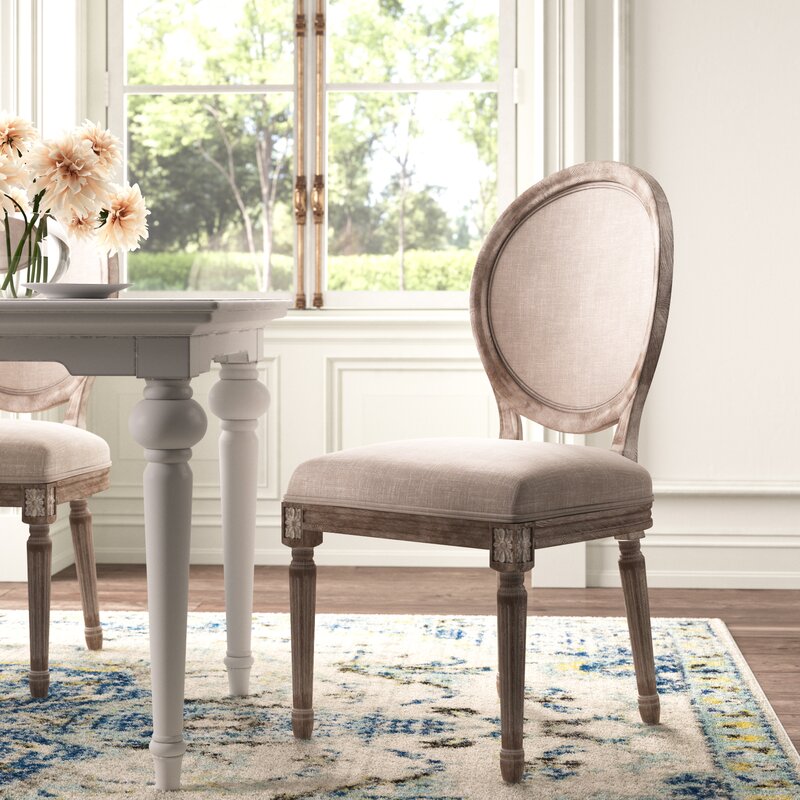 Backbeat Upholstered Side Chair in Wheat MG236