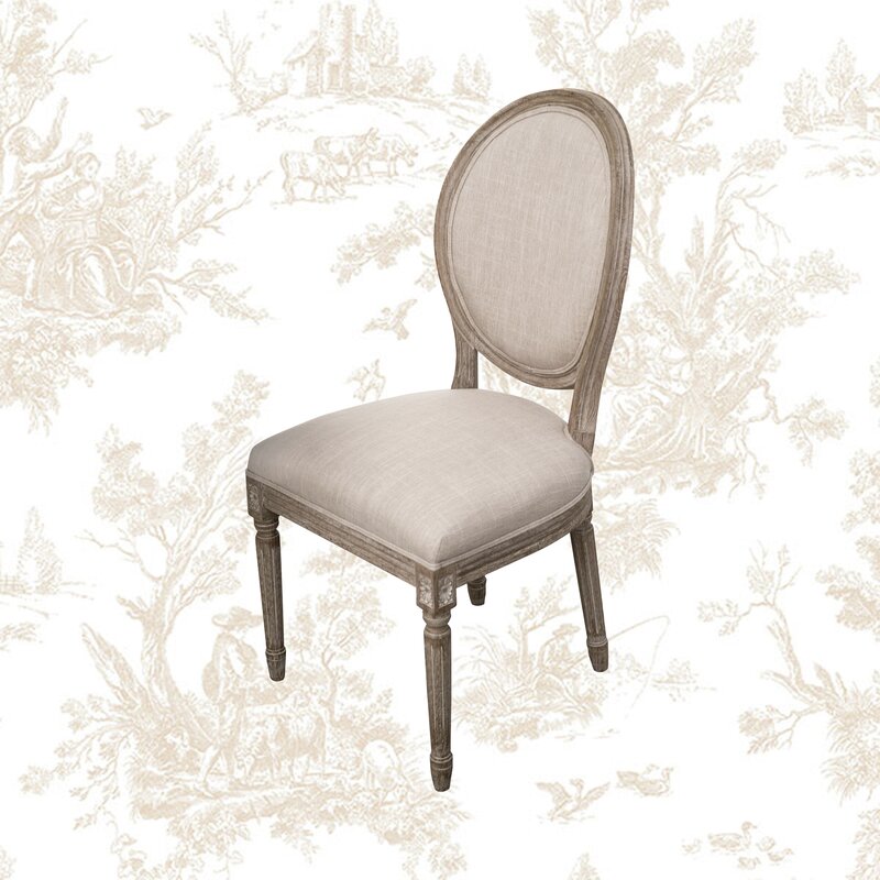 Backbeat Upholstered Side Chair in Wheat MG236