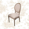 Backbeat Upholstered Side Chair in Wheat MG236