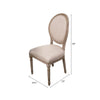 Backbeat Upholstered Side Chair in Wheat MG236