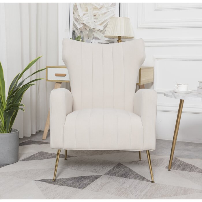 Baden Upholstered Wingback Chair