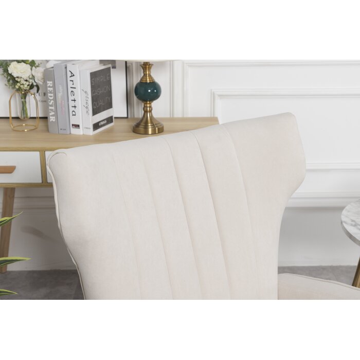 Baden Upholstered Wingback Chair