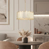 Badiah 4 - Light Dimmable Drum Chandelier