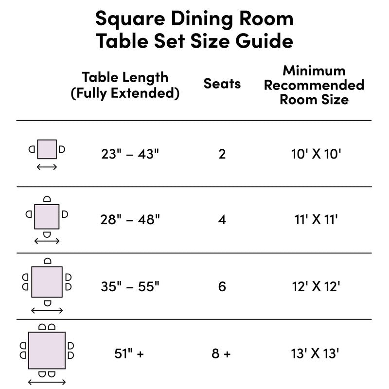 Badillo 4 - Person Dining Set SHB489