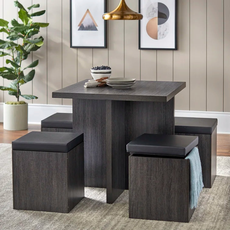 Badillo Person Dining Set, (Set of 5)