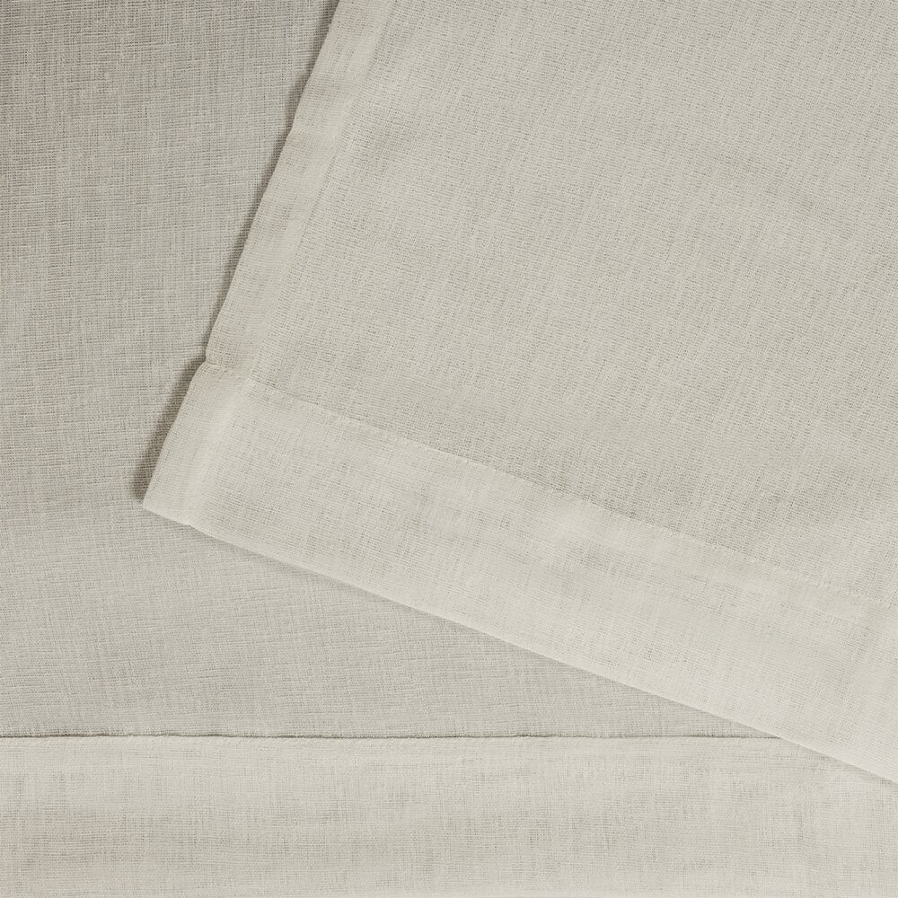 Baillons Solid Sheer Rod Pocket Curtain Panels (Set of 2) TTR260