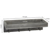 Baillons Wall Storeage Organizer with Key Hooks K8117