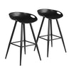 Black Bak Counter & Bar Stool (Set of 2) LX4583
