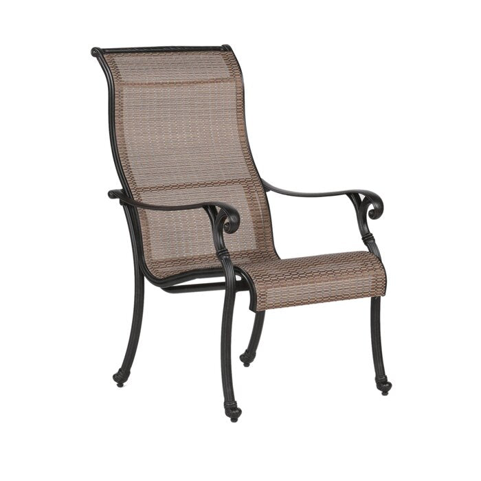 Balentine Aluminum Outdoor Dining Chair (Set of 2)