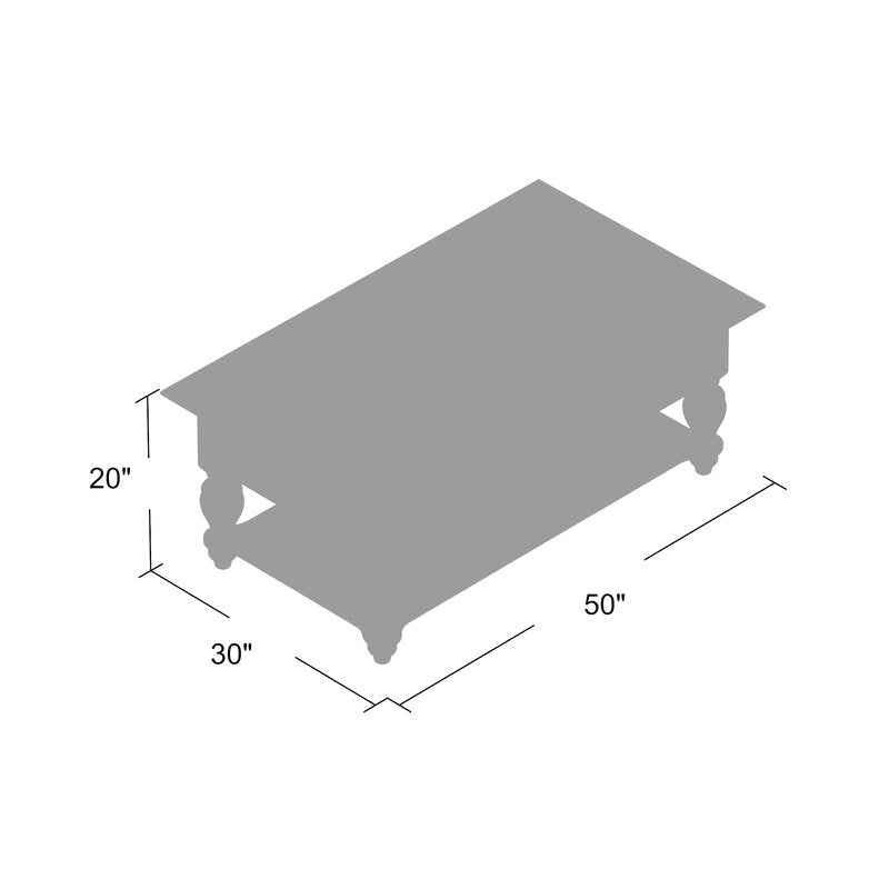 Balhi Coffee Table with Storage K7130