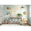 Ballast 1 - Light Single Dome Pendant with Rope Accents