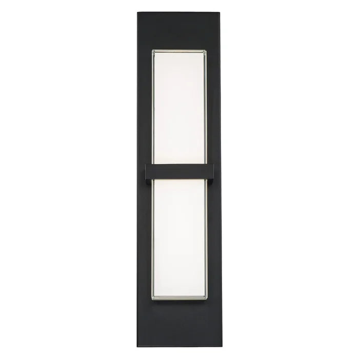 22" H x 6" W x 3.38" D Bandeau Aluminum LED Wall Light
