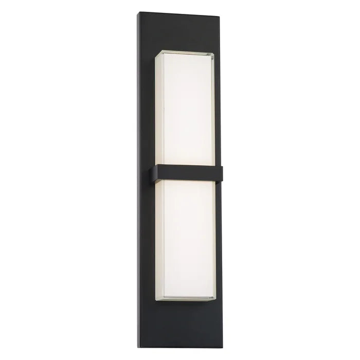 22" H x 6" W x 3.38" D Bandeau Aluminum LED Wall Light