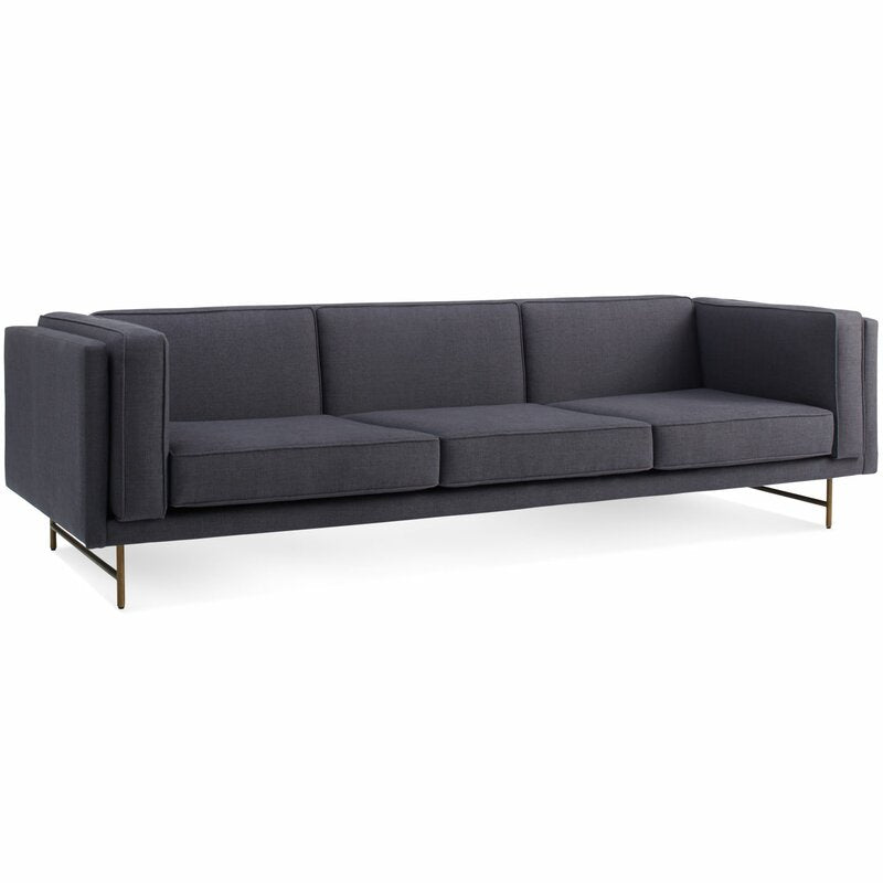 Bank 96" Tuxedo Arm Sofa with Reversible Cushions CAO107