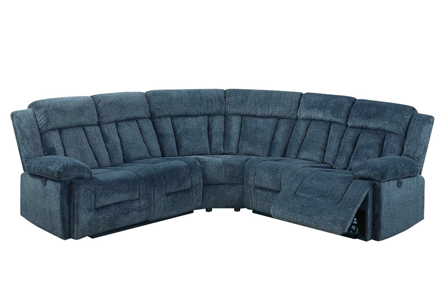 Banning 57" Symmetrical  Reclining Sectional *AS-IS* (4 Boxes) K7252