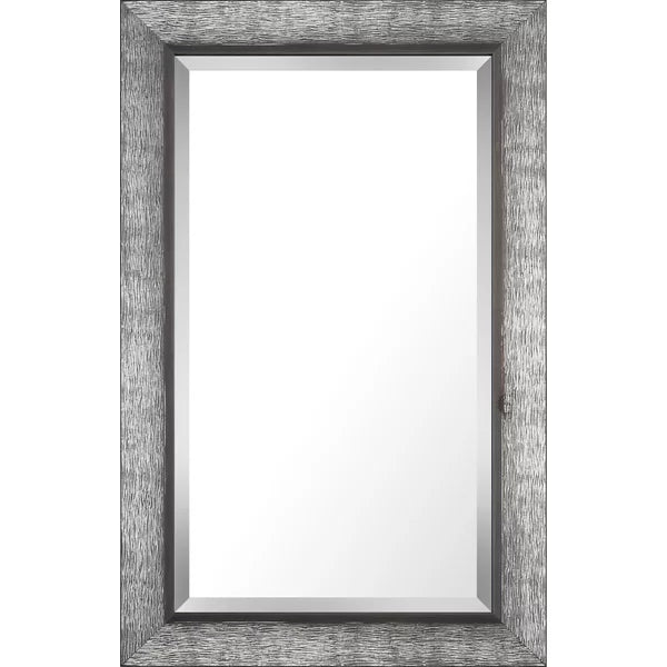 Bannon Wood Beveled Accent Mirror 32.5"x20.5"