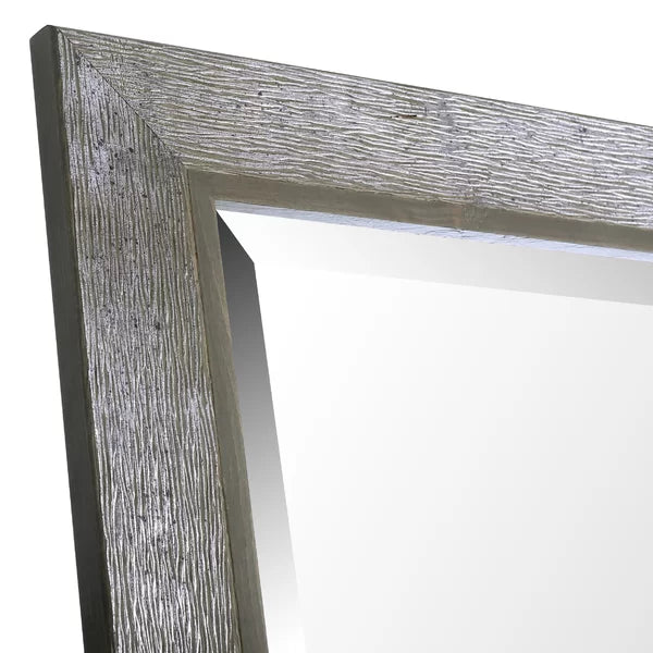 Bannon Wood Beveled Accent Mirror 32.5"x20.5"
