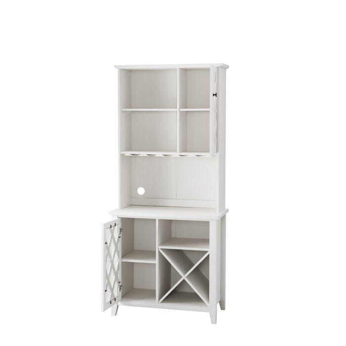 White Bar Cabinet