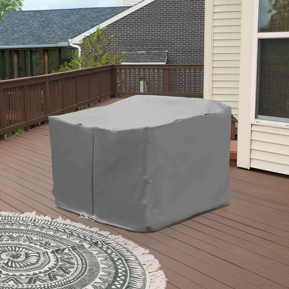 Barbados/Florence/Miami/Fairmont/Cape Cod/Venice/Manhattan/Laguna Club Chair Protective Cover - Grey SET OF 2 K8575