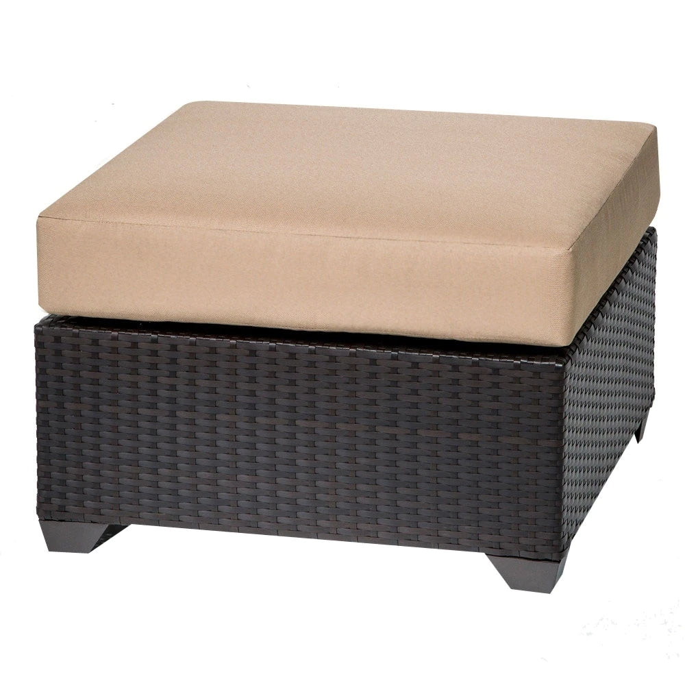 Barbados Ottoman - Tan