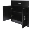 Barber Station Makeup Black Hair Salon Cabinet