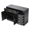 Barber Station Makeup Black Hair Salon Cabinet