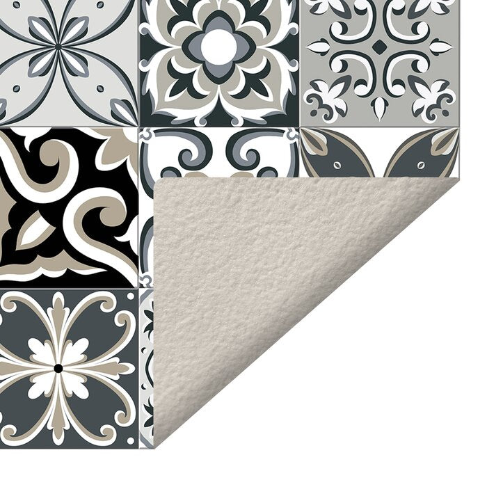 Barberie Tile Decorative Kitchen Mat - 2' x 5' (#K6671)