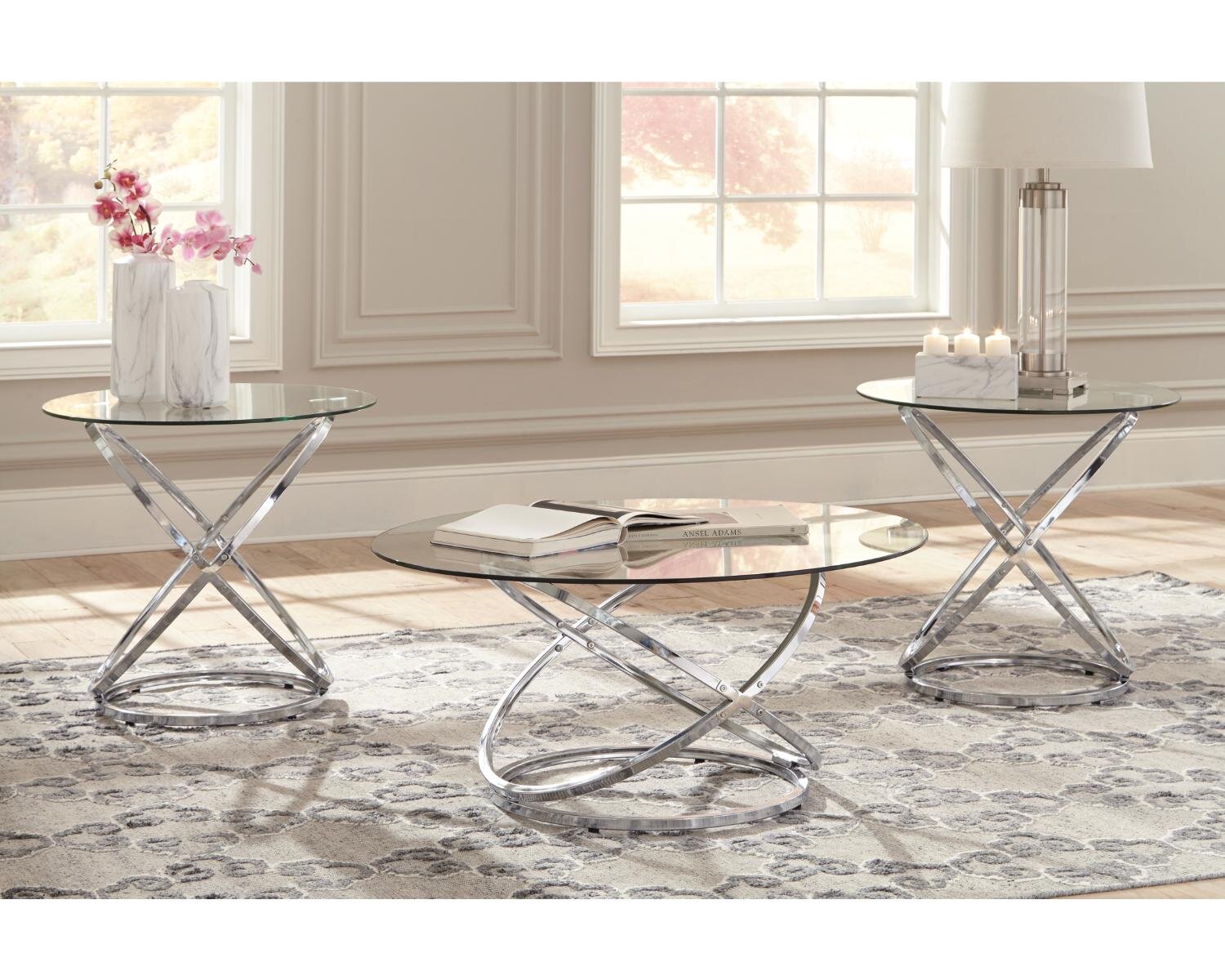 Barbieri 3 Piece Coffee Table Set AH251