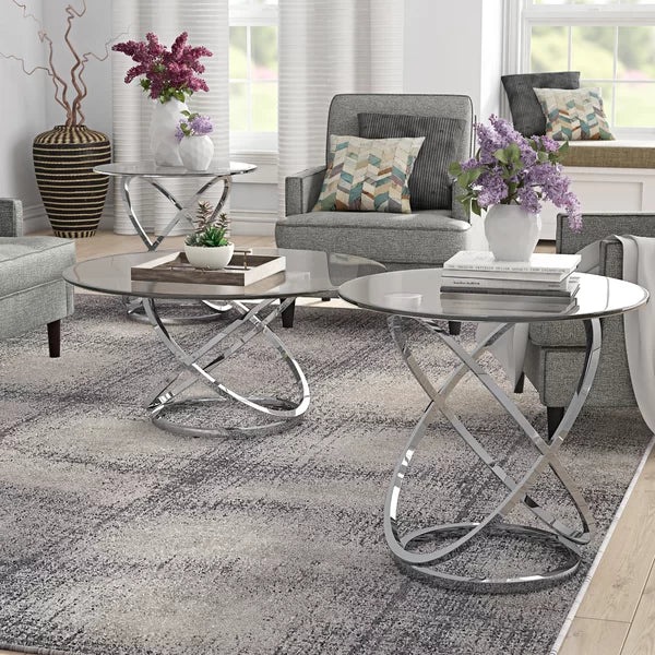 Barbieri 3 Piece Coffee Table Set