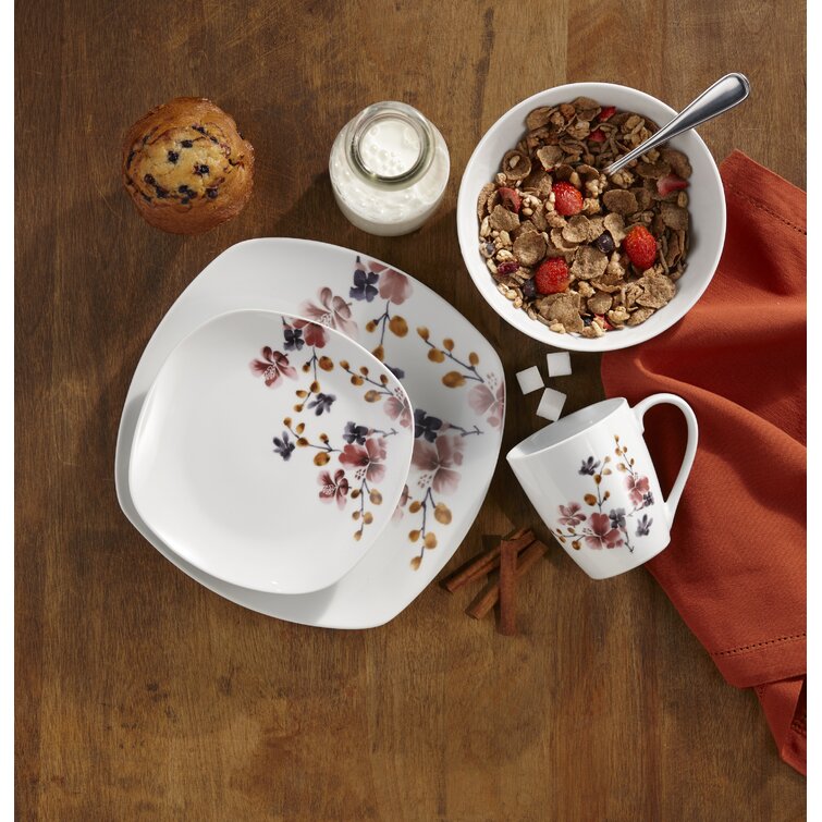 Barbosa Bloom 16 Piece Dinnerware Set, Service for 4, MG357