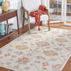 Barbuda Oriental Handmade Tufted Wool Area Rug in Blue/Beige 9' x 12'