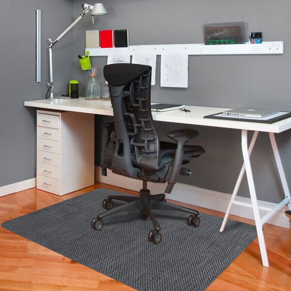 Barbury Weave Straight Rectangular Chair Mat pt768