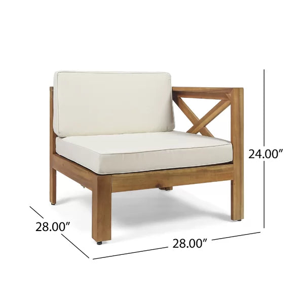 Barcomb 4 - Person Seating Group with Cushions
