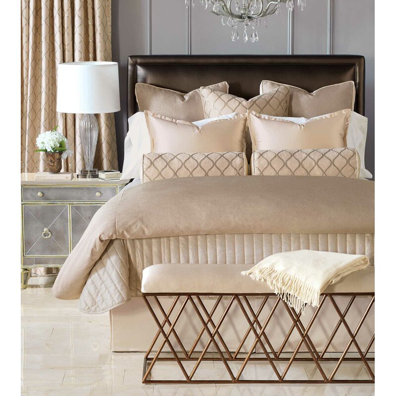 Bardot Gold Faux Leather Comforter ss594