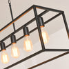 Barineau 6 Light Dimmable Kitchen Island Square / Rectangle Chandelier