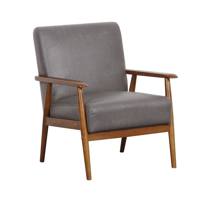 Barlow 21" Armchair, Steel Gray #HA721