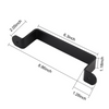 Barn Door Solid Steel for Sliding Gates Garages Sheds Handle/Pull