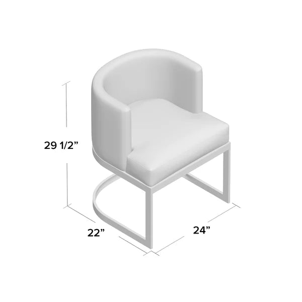 Barnier Wingback Arm Chair