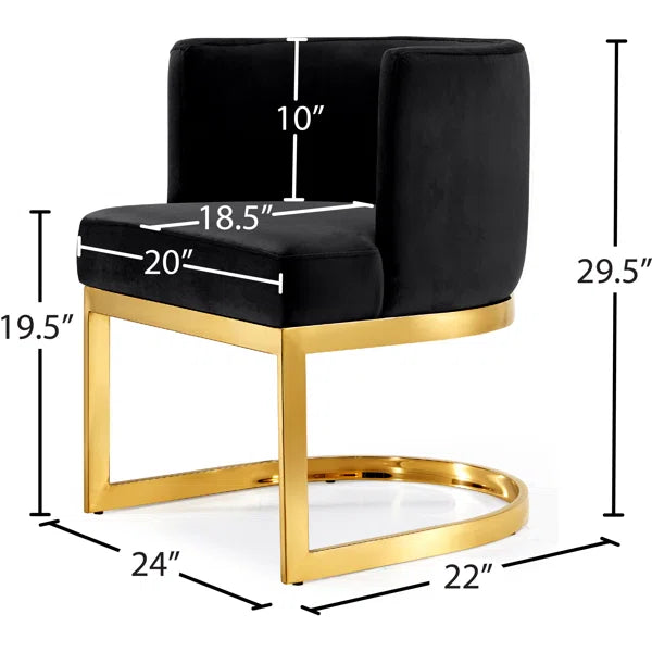 Barnier Wingback Arm Chair