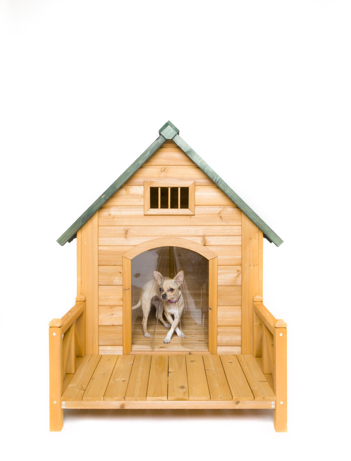 Baron Wood Insulated K-9 Kastle Dog House AH221