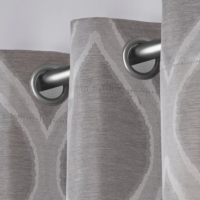Baronne Polyester Curtain, 54" W x 108" L (Set of 2)